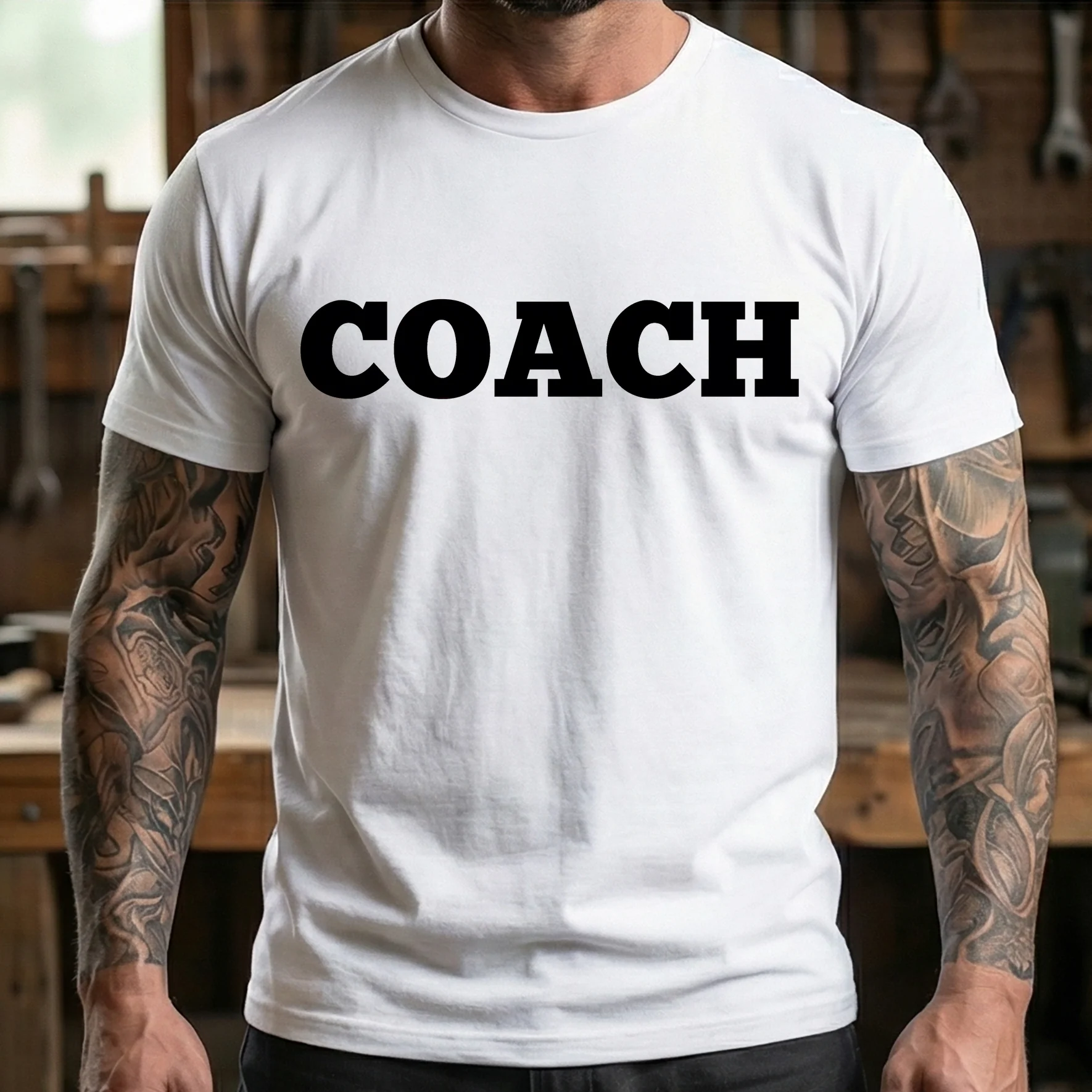 "Coach" Text Variations | Direct to Film (DTF) Transfer - Image 2