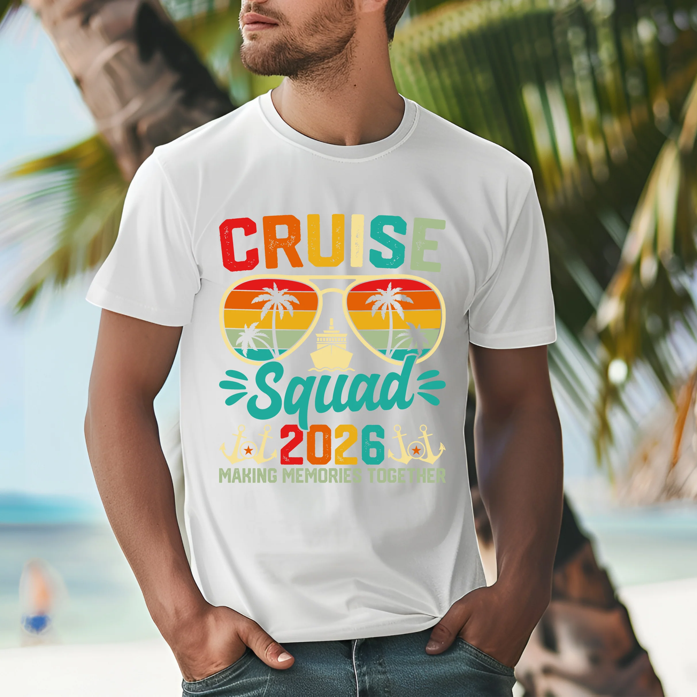 Retro 'Cruise Squad 2026' DTF Heat Transfer - Image 3