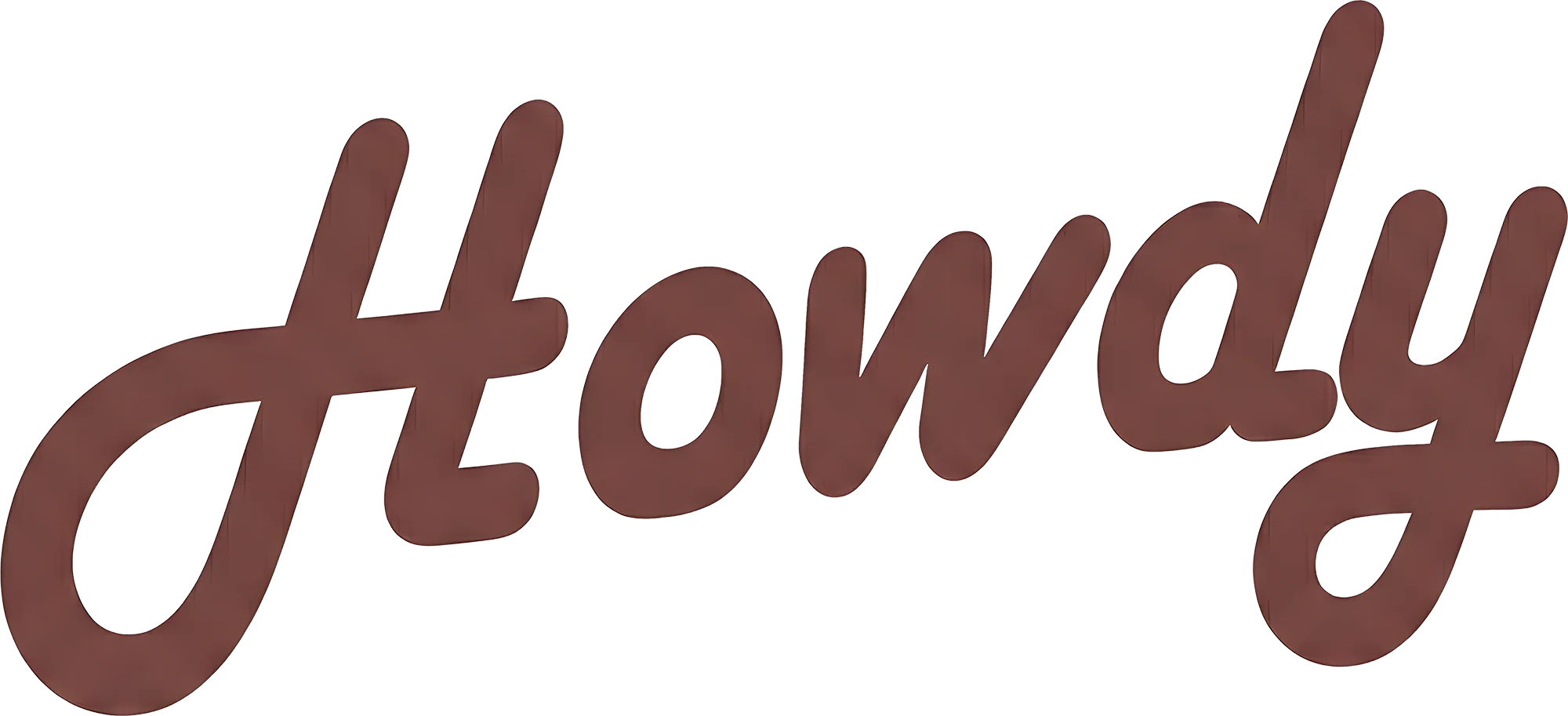 🤠 Retro "Howdy" Script | Western Ready-to-Press DTF Transfer - Image 2